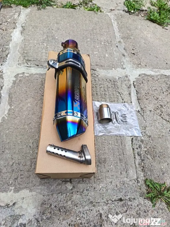 Toba SPORT MOTO / ATV AKRAPOVIC BLUE FLAME - Targu Ocna (Bacau)