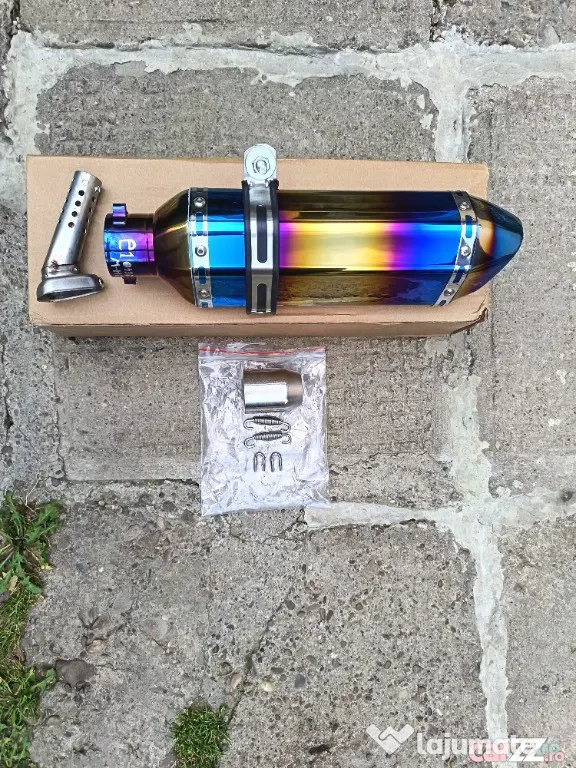 Toba SPORT MOTO / ATV AKRAPOVIC BLUE FLAME - Targu Ocna (Bacau)