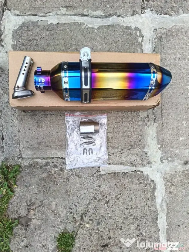 Toba SPORT MOTO / ATV AKRAPOVIC BLUE FLAME - Targu Ocna (Bacau)