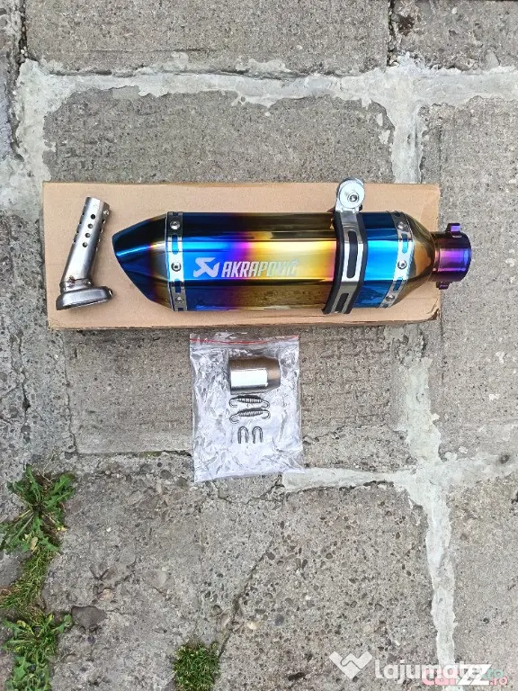 Toba SPORT MOTO / ATV AKRAPOVIC BLUE FLAME - Targu Ocna (Bacau)