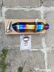 Toba SPORT MOTO / ATV AKRAPOVIC BLUE FLAME 