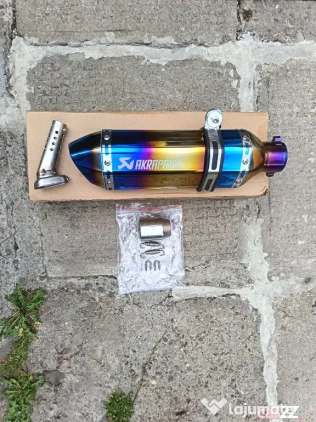 Toba SPORT MOTO / ATV AKRAPOVIC BLUE FLAME - Targu Ocna (Bacau)