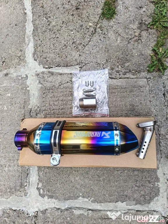 Toba SPORT MOTO / ATV AKRAPOVIC BLUE FLAME - Targu Ocna (Bacau)