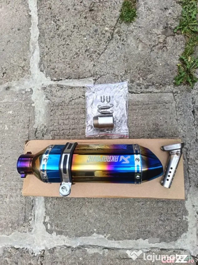 Toba SPORT MOTO / ATV AKRAPOVIC BLUE FLAME - Targu Ocna (Bacau)