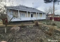 Vand casa cu pamant