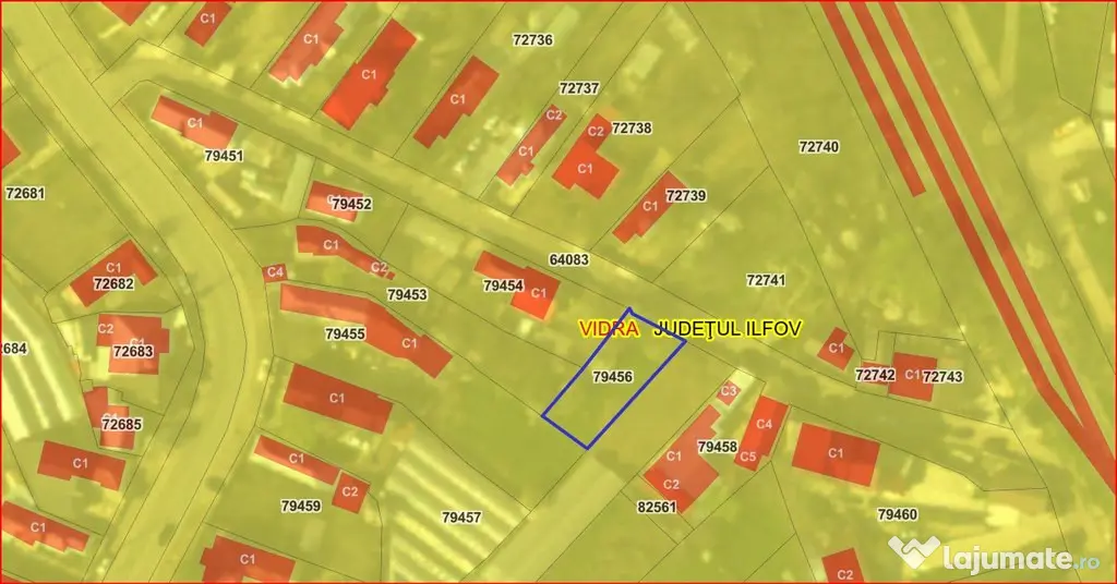 VIDRA, TEREN 392 MP! - Vidra (Bucuresti-Ilfov)