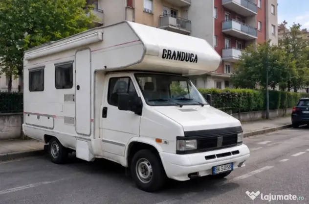 Autorulotă FIAT 1.9  Cort-Clima Stationare-Panou Solar