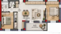 Apartament cu 3 camere, 72,2 mp, zona Terra Gardens, Comisio