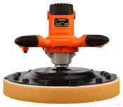 Gletieră electrică Drisca pentru tencuială 3650, 1100W, disc 380 mm, turație reglabilă 500–1000 rpm 