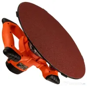 Gletieră electrică Drisca pentru tencuială 3650, 1100W, disc 380 mm, turație reglabilă 500–1000 rpm 