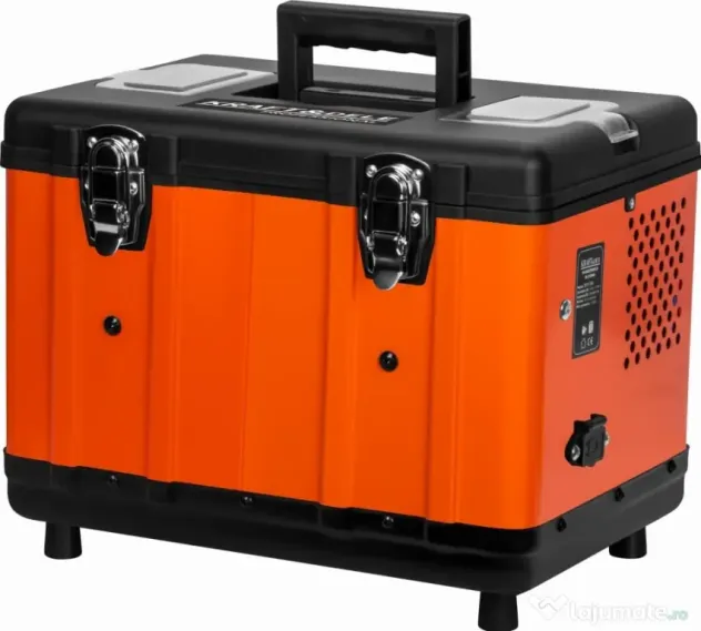 Încălzitor pe motorină tip Sirocou Webasco KraftDele KD11784, 9 kW, 12V/24V/230V, cu cameră de ardere închisă și panou LCD