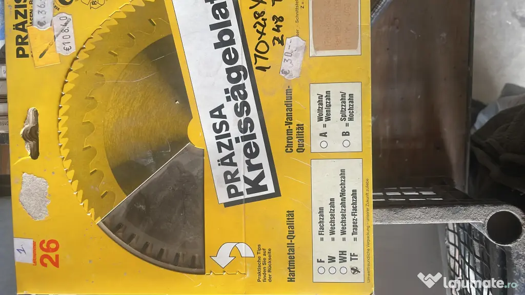 Vand pânze circular