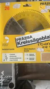 Vand pânze circular 