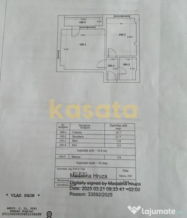 Garsonieră |36,8 mp utili|Etaj 7/7|Vedere deschisă| Zona Pallady - Bucuresti (Bucuresti-Ilfov)