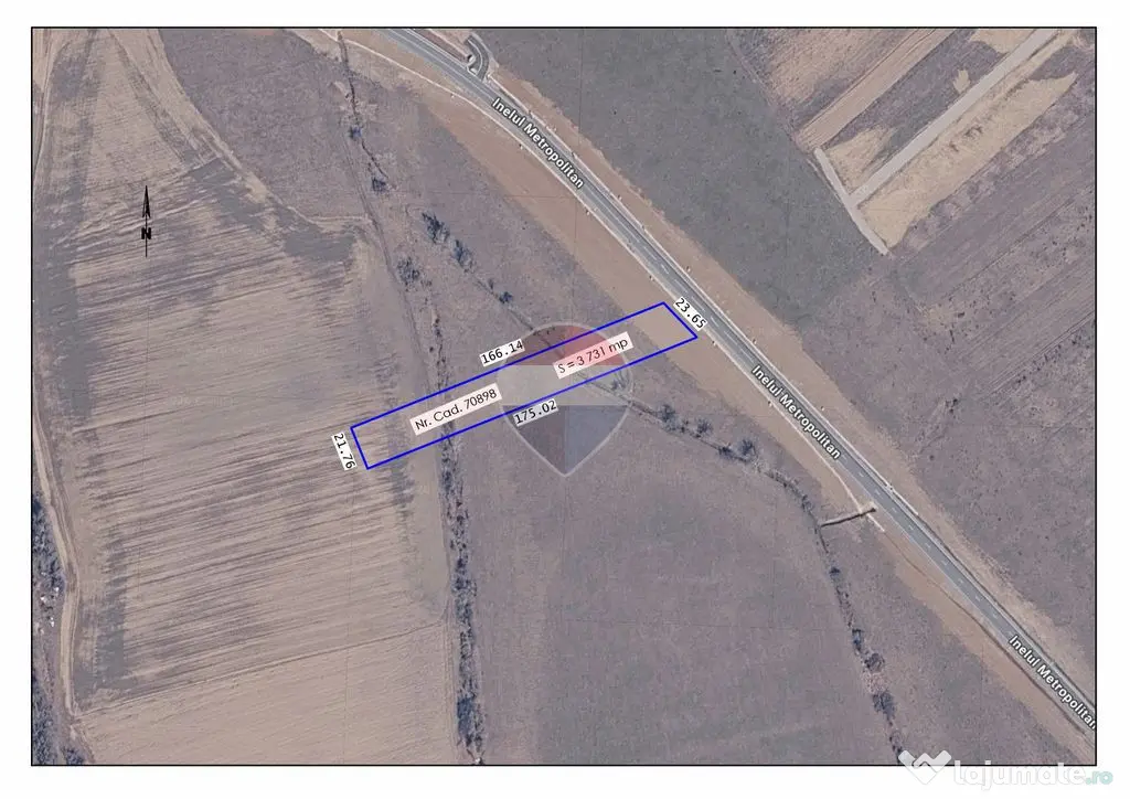 De vânzare teren intravilan 3.731 mp, în Cihei - Sânmartin - Cihei (Bihor)