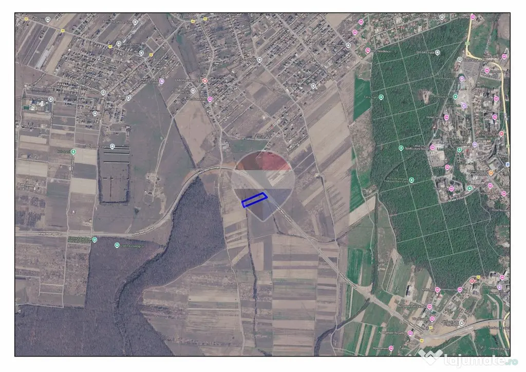 De vânzare teren intravilan 3.731 mp, în Cihei - Sânmartin - Cihei (Bihor)