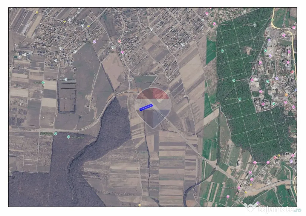 De vânzare teren intravilan 3.731 mp, în Cihei - Sânmartin - Cihei (Bihor)