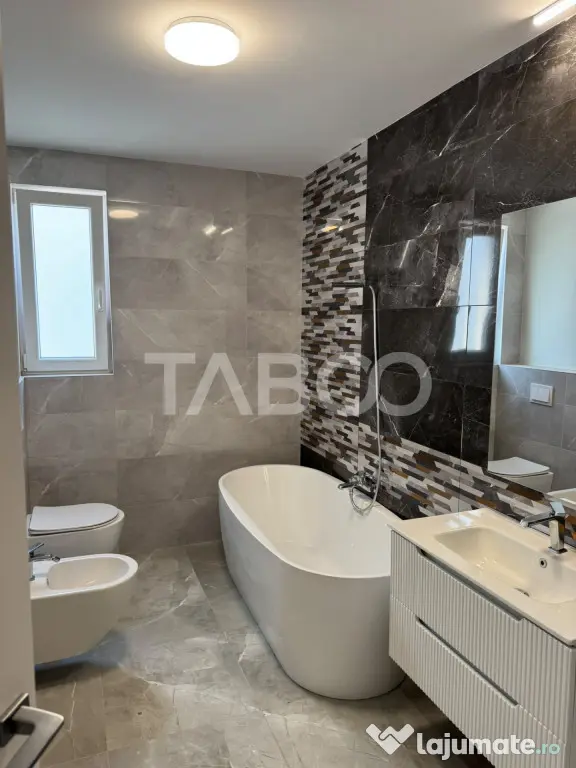 Casa de inchiriat 4 camere 2 bai teren 380 mp garaj Arhitect - Sibiu (Sibiu)