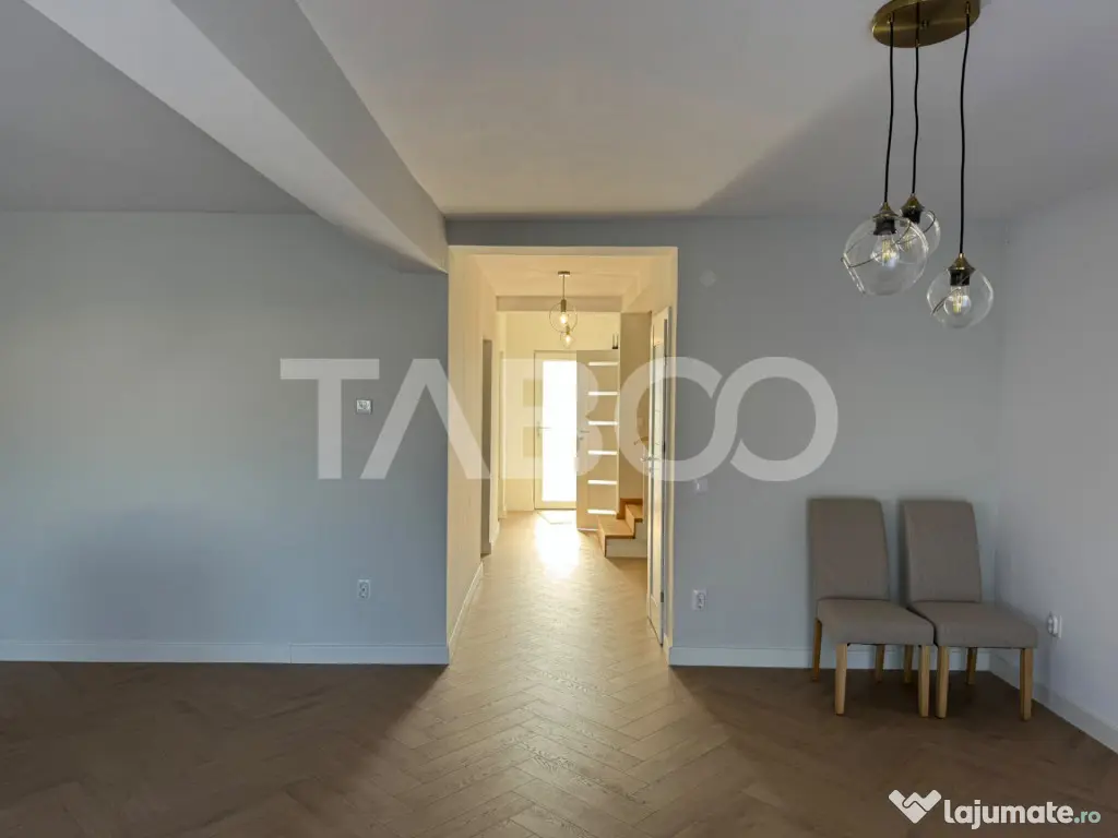 Casa de inchiriat 4 camere 2 bai teren 380 mp garaj Arhitect - Sibiu (Sibiu)