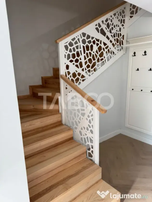 Casa de inchiriat 4 camere 2 bai teren 380 mp garaj Arhitect - Sibiu (Sibiu)