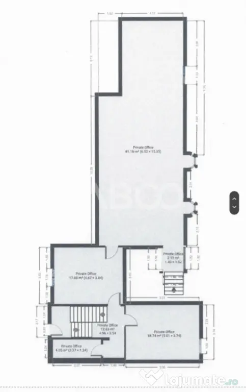 Spatiu comercial sau birouri in Turnisor la parter cu vad st - Sibiu (Sibiu)
