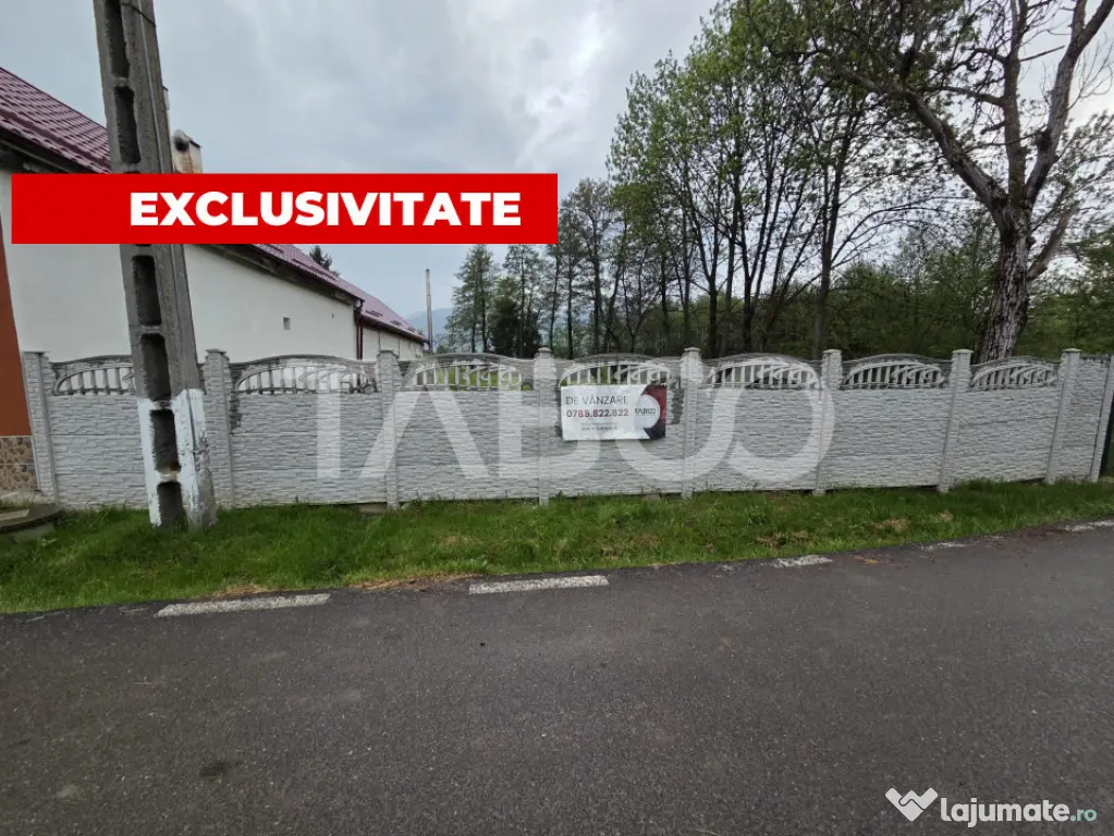 Teren intravilan de vanzare 1360 mp la poalele muntilor Faga - Lisa (Brasov)