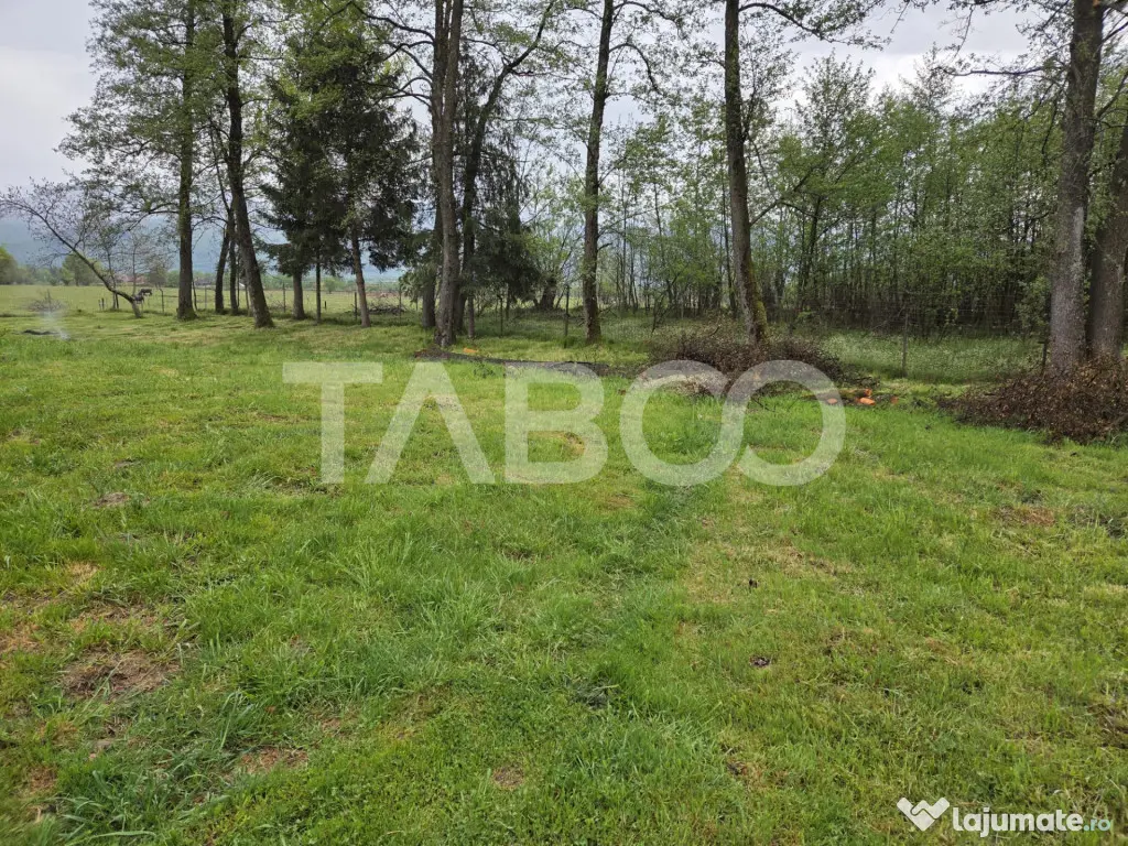 Teren intravilan de vanzare 1360 mp la poalele muntilor Faga - Lisa (Brasov)
