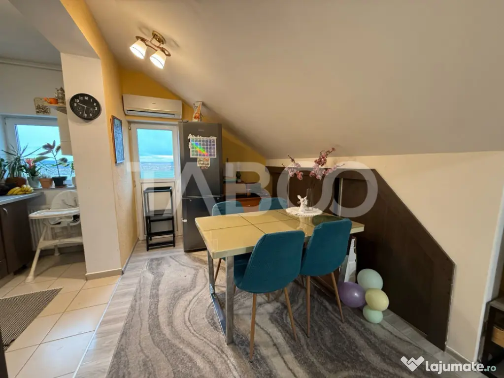 De vanzare mansarda 72 mpu 2 dormitoare zona de interes Tili - Sibiu (Sibiu)