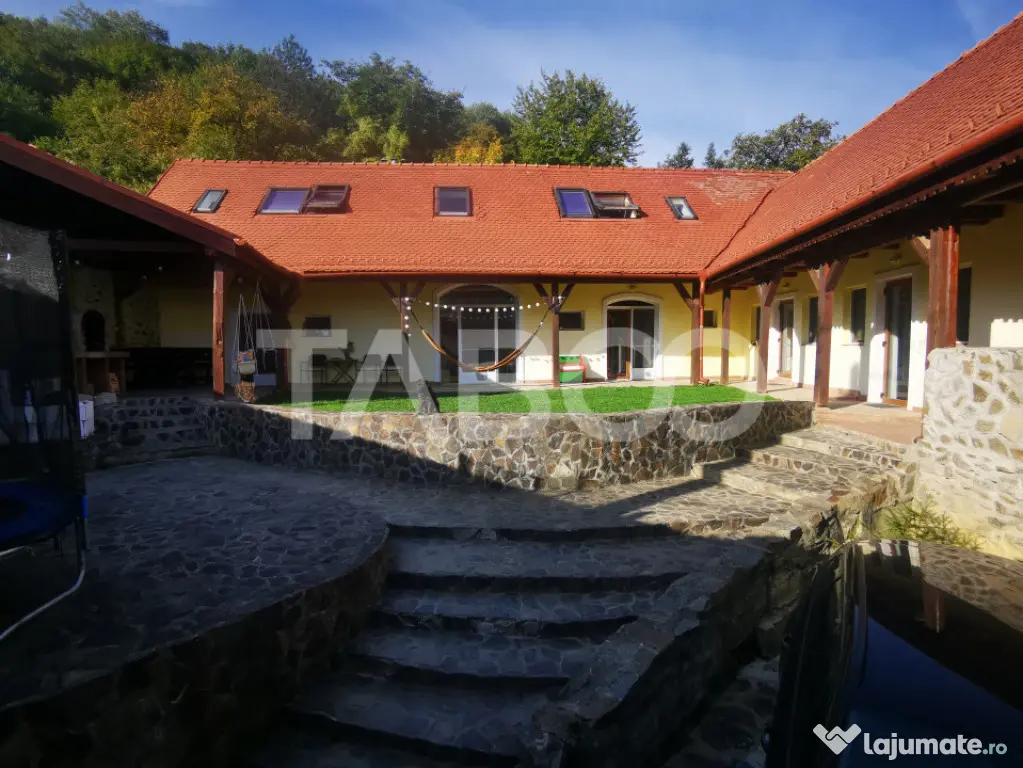 Casa de vanzare pretabila pensiune priveliste superba Fantan - Fantanele (Sibiu)