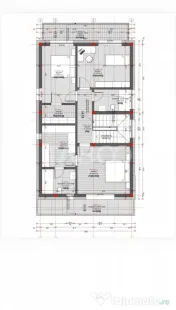 Casa individuala in Chinteni de vanzare 5 camere si curte ge 