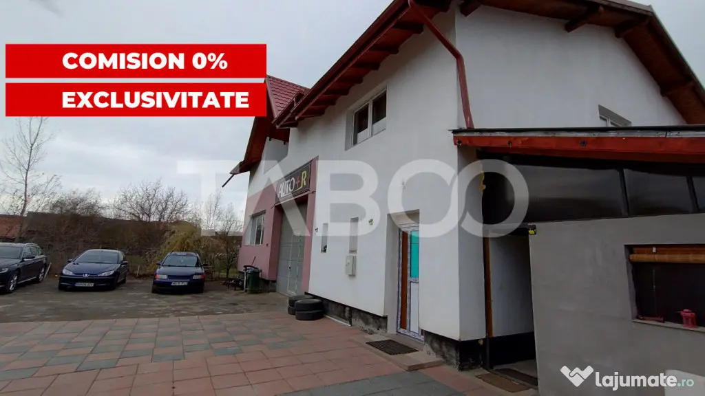 Afacere si locuinta cu teren de 1450 mp de vanzare in Rausor - Rausor (Brasov)