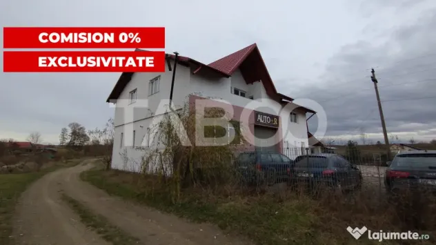 Afacere si locuinta cu teren de 1450 mp de vanzare in Rausor - Rausor (Brasov)