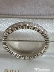 Verigheta inel Eternity Memory aur alb18k diamante naturale 2ct 