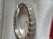 Verigheta inel Eternity Memory aur alb18k diamante naturale 2ct 