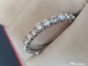 Verigheta inel Eternity Memory aur alb18k diamante naturale 2ct 