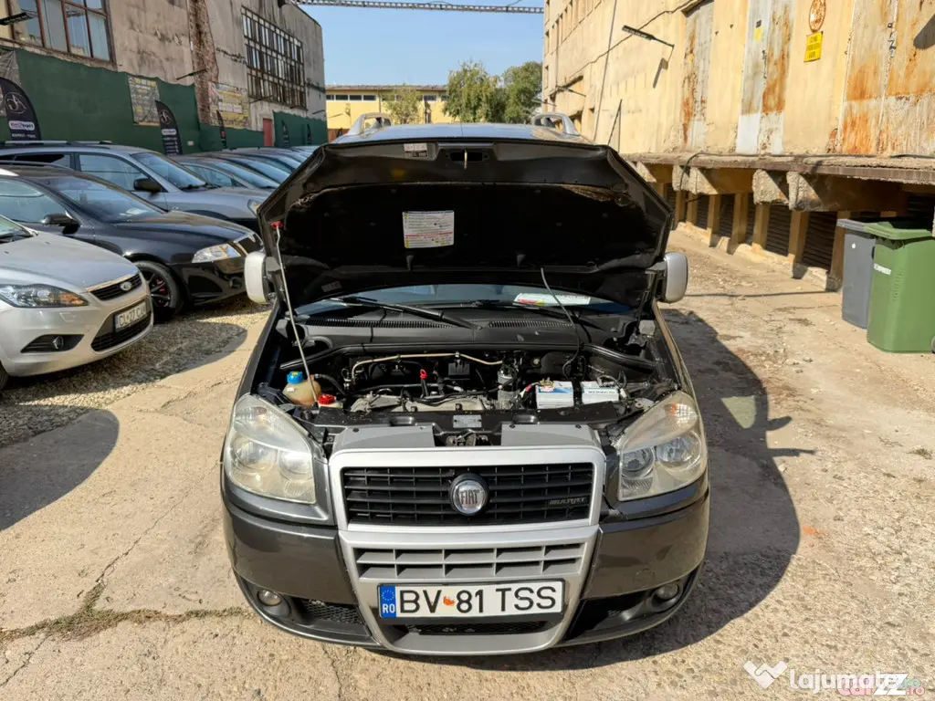 Fiat Doblo Malibu 2009 • 1.9 Multijet 120 CP • 5 locuri • Pe firmă - Bucuresti (Bucuresti-Ilfov)