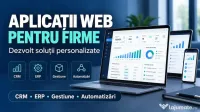 Aplicații web pentru firme – automatizări, CRM, ERP, gestiune