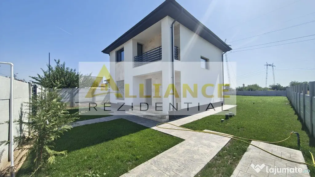 Vila de vanzare-4 camere-TEREN 760 MP-500 M de STV - Berceni (Bucuresti-Ilfov)