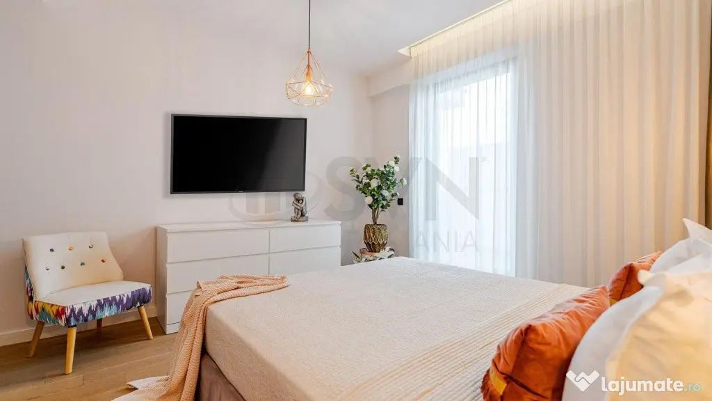 Apartament 2 camere de lux de Г®nchiriat One Herastrau Towers, terasДѓ 24 mp - Bucuresti (Bucuresti-Ilfov)