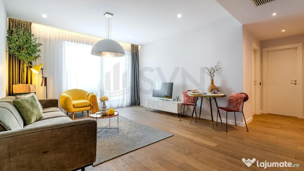 Apartament 2 camere de lux de Г®nchiriat One Herastrau Towers, terasДѓ 24 mp - Bucuresti (Bucuresti-Ilfov)