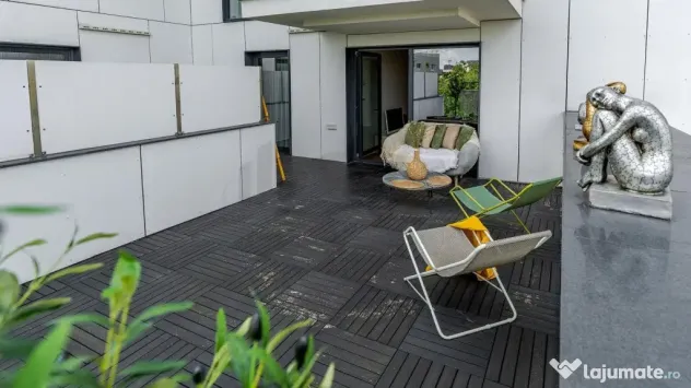 Apartament 2 camere de lux de Г®nchiriat One Herastrau Towers, terasДѓ 24 mp - Bucuresti (Bucuresti-Ilfov)