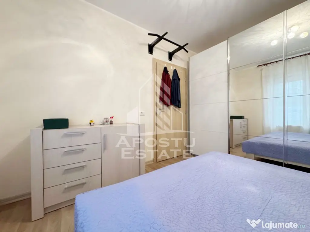 Apartament 2 camere de vanzare 50mp utili+5mp balcon, zona Braytim - Timisoara (Timis)