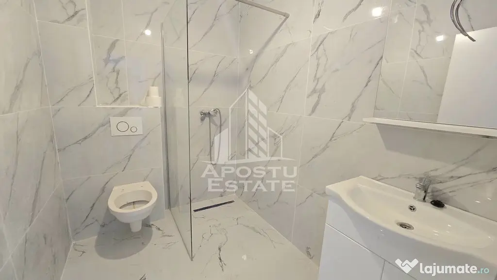 Apartament nou de vanzare cu 2 camere,bucatarie inchisa,mobilata,Giroc - Timisoara (Timis)