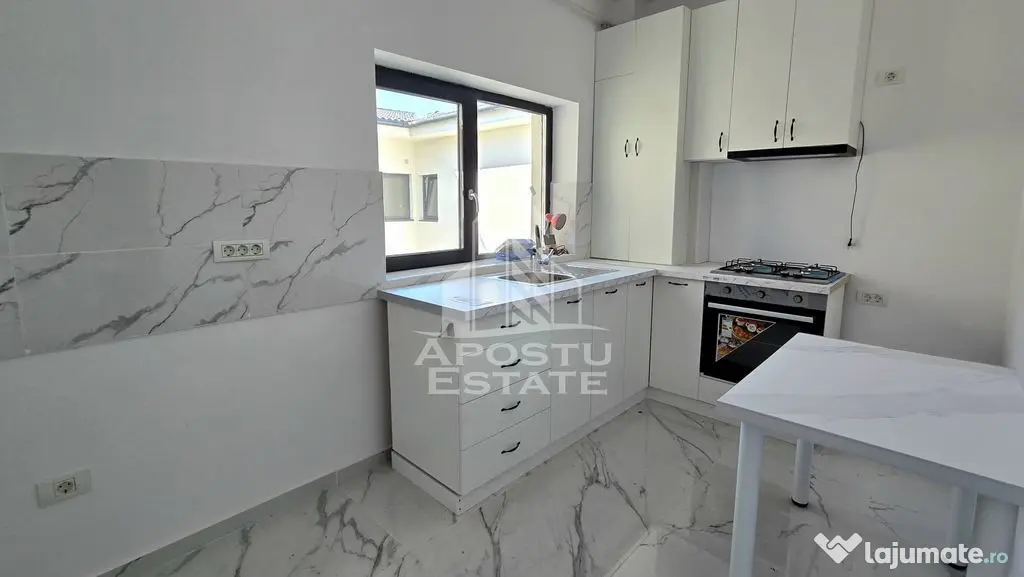 Apartament nou de vanzare cu 2 camere,bucatarie inchisa,mobilata,Giroc - Timisoara (Timis)