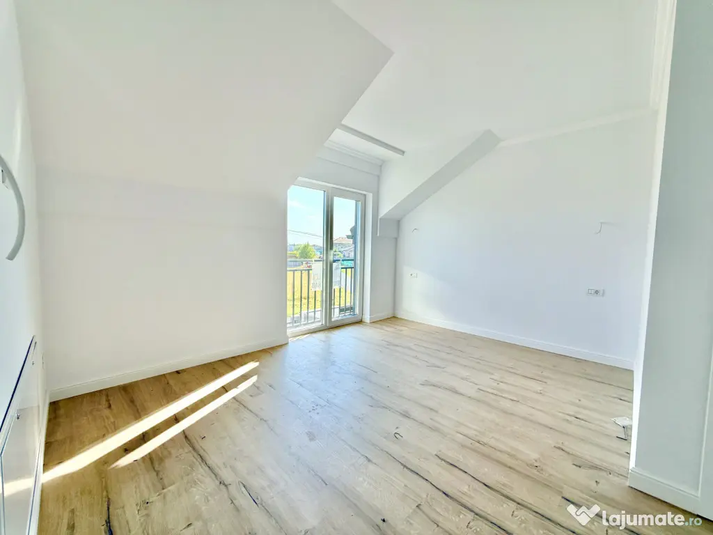 Duplex modern 4 camere - 127 mp - zid izolat fonic - Calea U - Mosnita Noua (Timis)