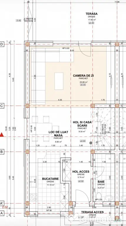 Duplex modern 4 camere - 127 mp - zid izolat fonic - Calea U - Mosnita Noua (Timis)