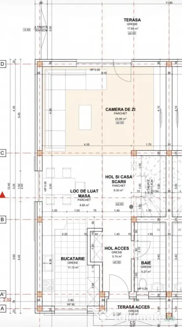 Duplex modern 4 camere - 127 mp - zid izolat fonic - Calea U - Mosnita Noua (Timis)