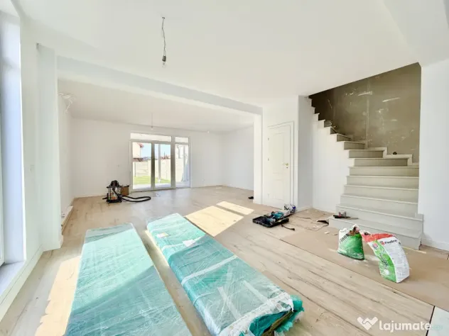 Duplex modern 4 camere - 127 mp - zid izolat fonic - Calea U - Mosnita Noua (Timis)