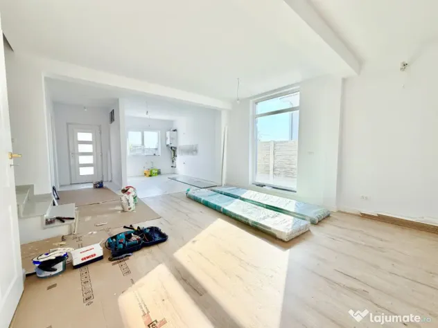 Duplex modern 4 camere - 127 mp - zid izolat fonic - Calea U - Mosnita Noua (Timis)
