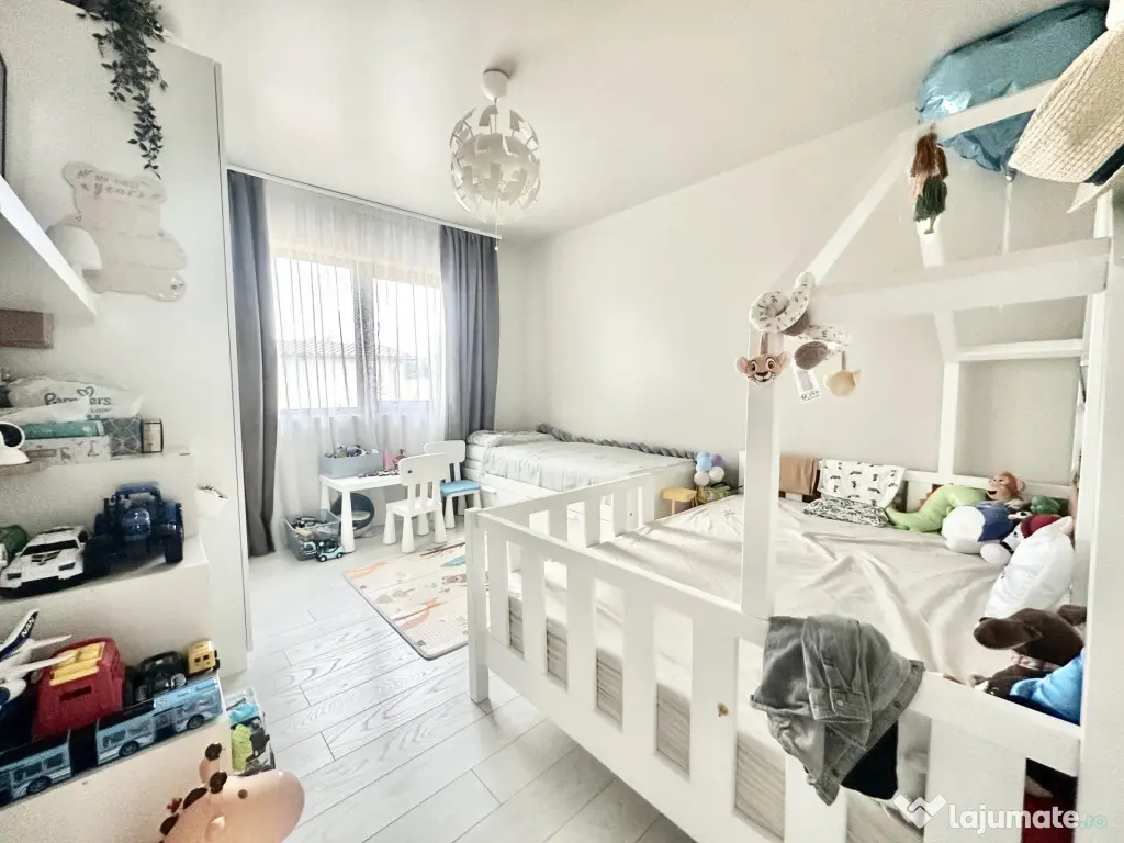 Duplex cu 3 camere mobilat si utilat - Cartier Europa - Mosn - Mosnita Noua (Timis)
